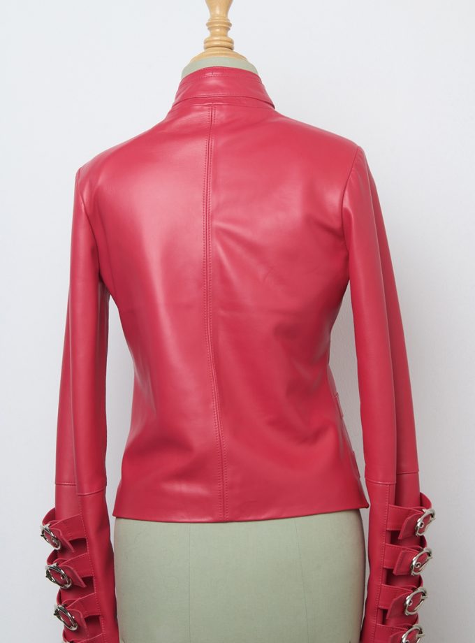 Belts leather jacket