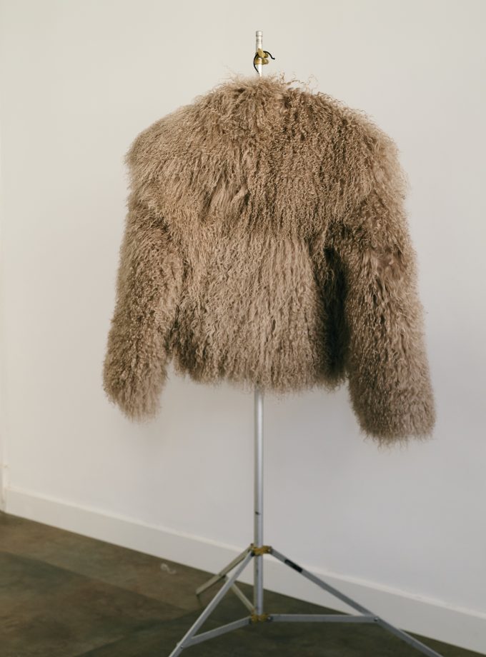 Abrigo/chaleco de pelo