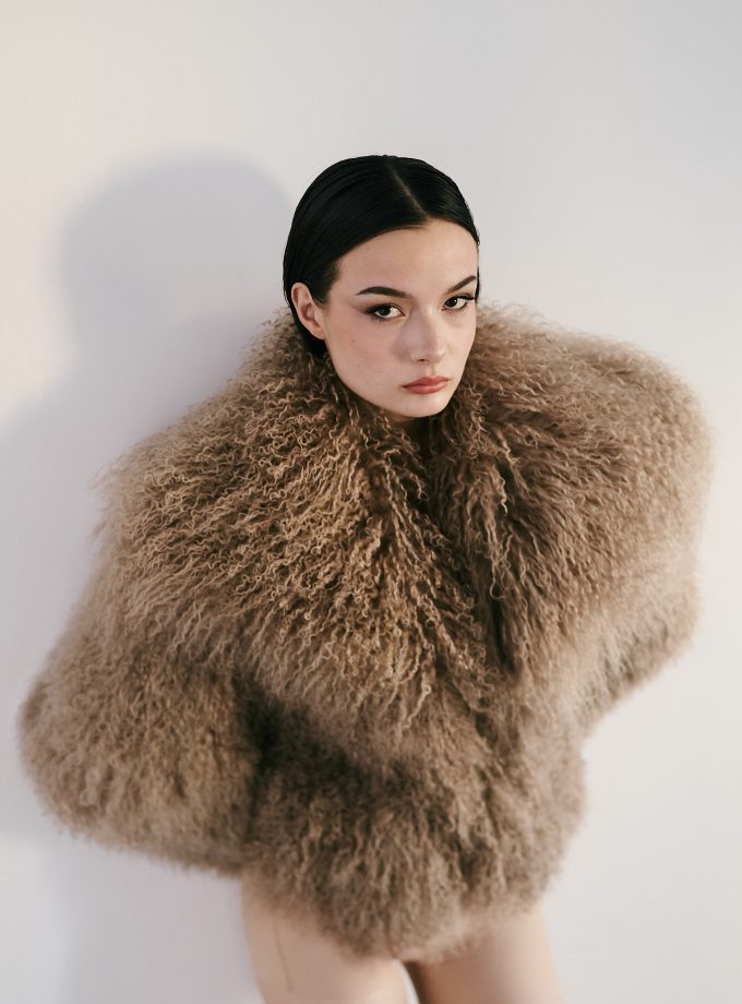 Abrigo/chaleco de pelo